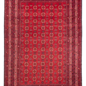 Afghansk teppe - Bukhara - 278 x 191 cm - rød