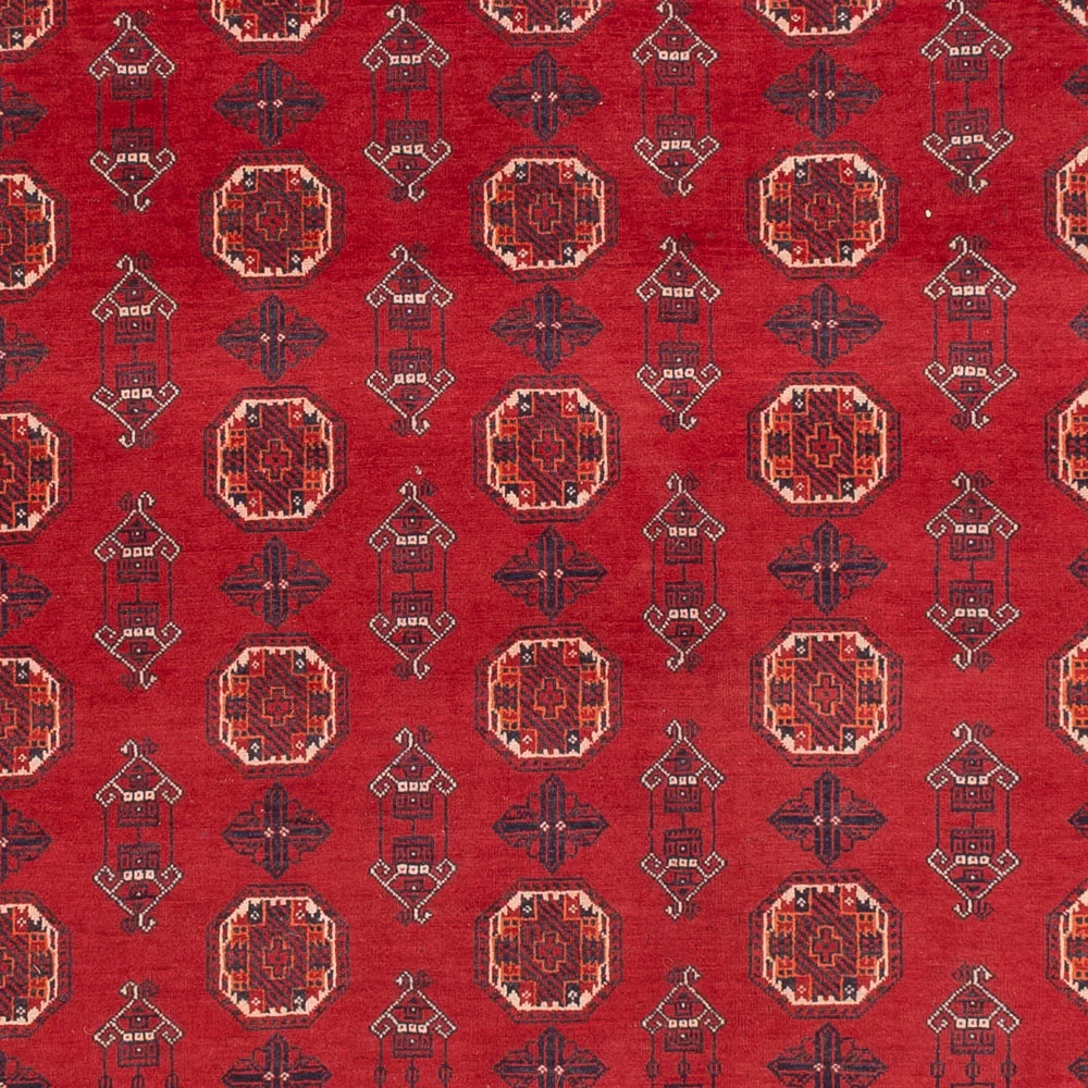 Afghansk teppe - Bukhara - 278 x 191 cm - rød