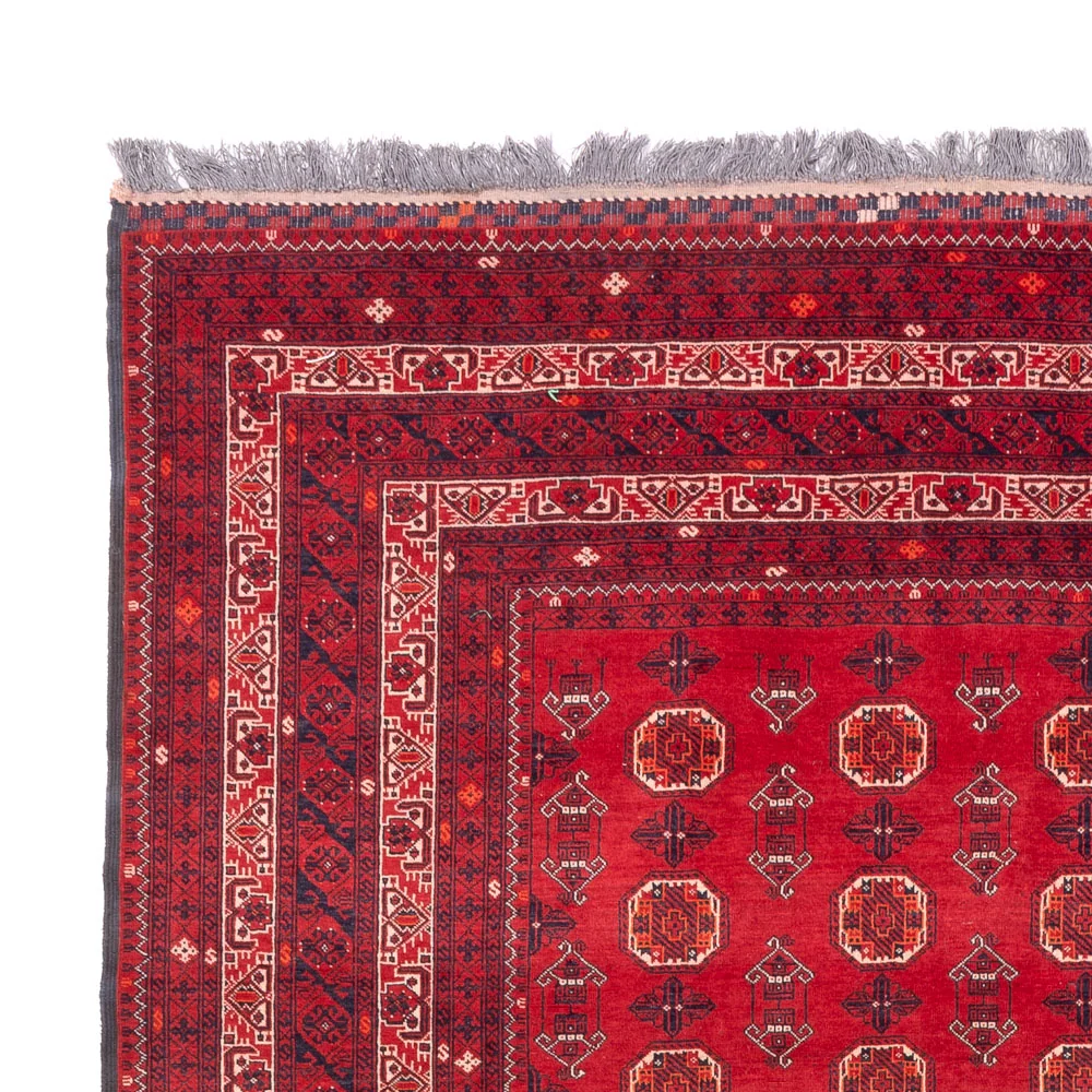 Afghansk teppe - Bukhara - 278 x 191 cm - rød
