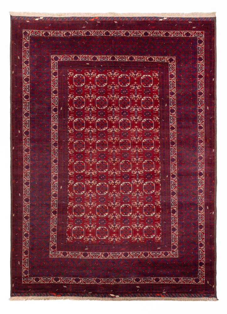 Afghansk teppe - Bukhara - 283 x 198 cm - mørkegrå