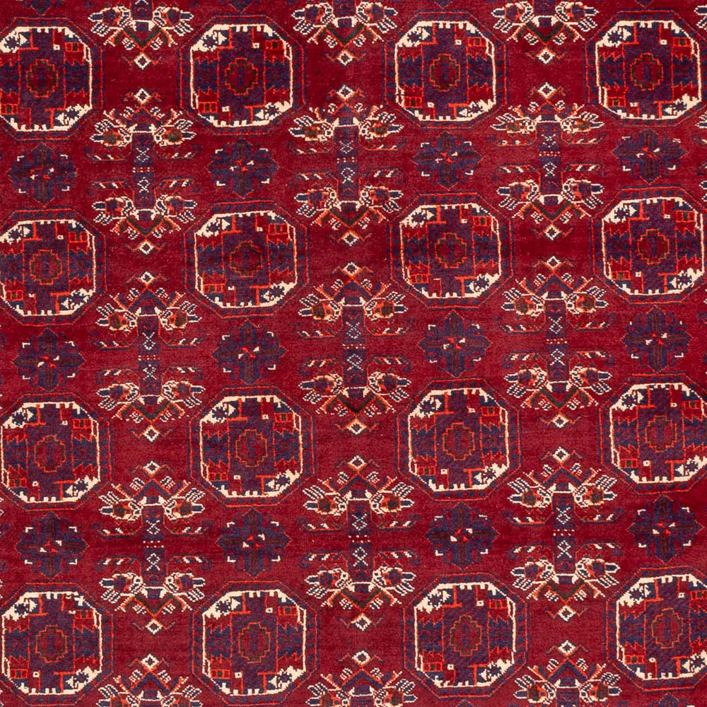 Afghansk teppe - Bukhara - 283 x 198 cm - mørkegrå