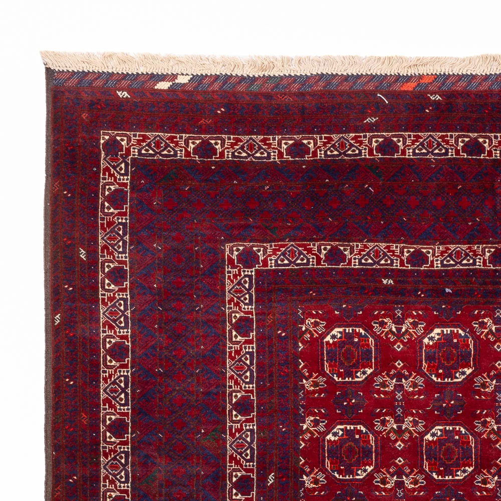 Afghansk teppe - Bukhara - 283 x 198 cm - mørkegrå