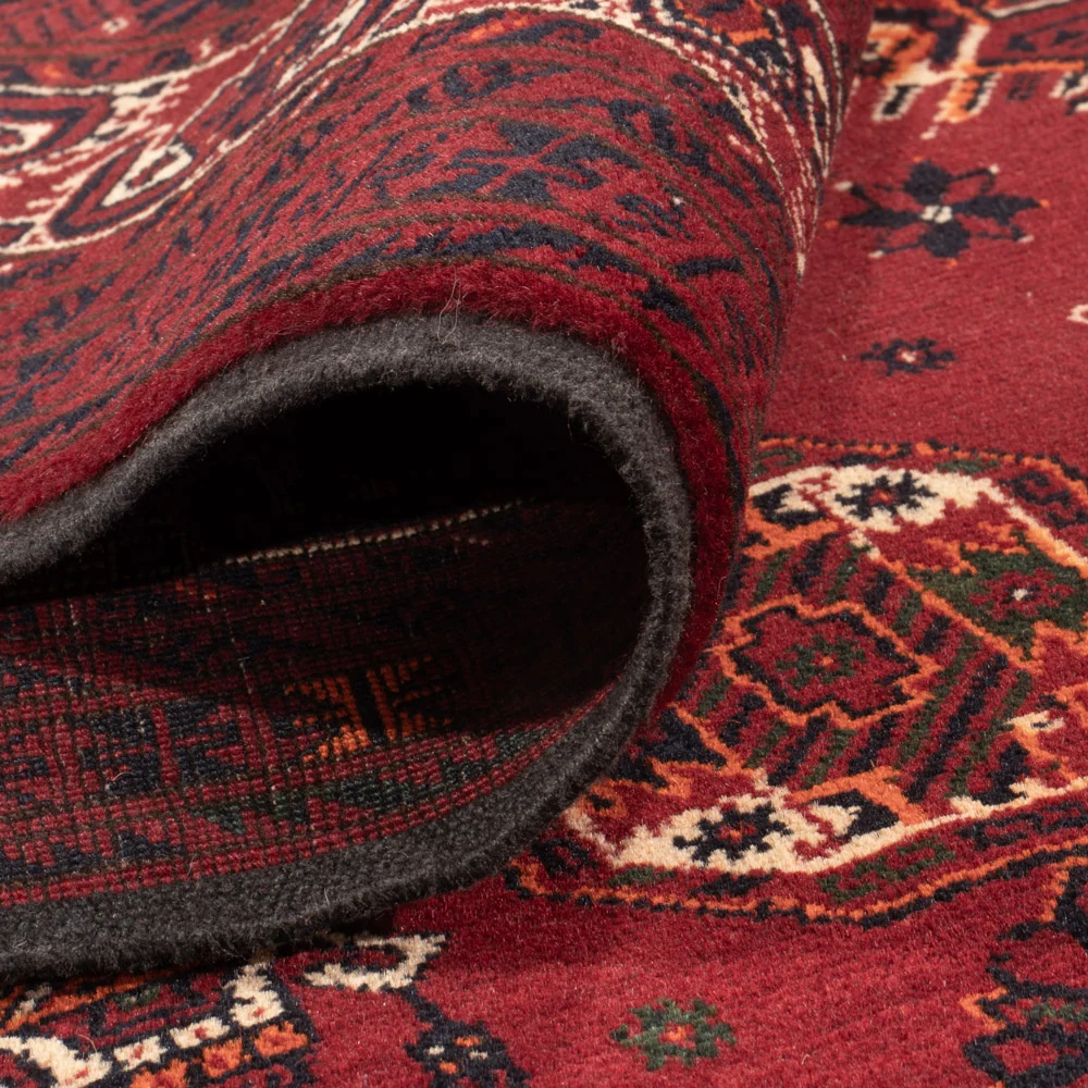 Afghansk teppe - Bukhara - 284 x 194 cm - rød
