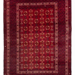Afghansk teppe - Bukhara - 284 x 194 cm - rød