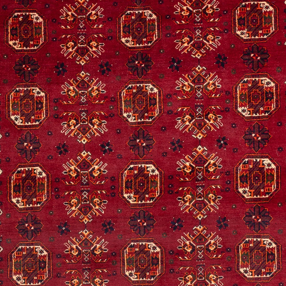 Afghansk teppe - Bukhara - 284 x 194 cm - rød