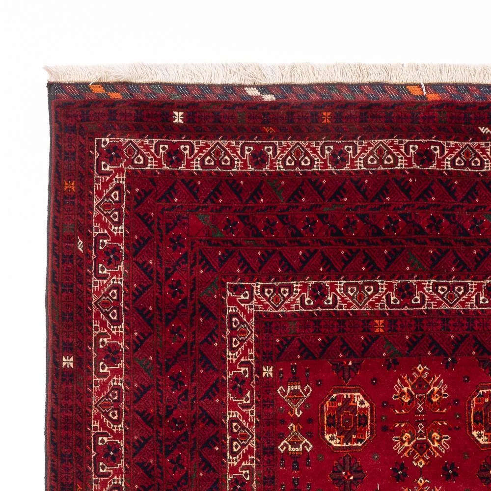 Afghansk teppe - Bukhara - 284 x 194 cm - rød