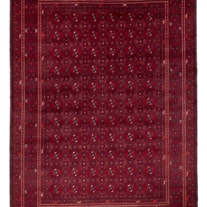 Afghansk teppe - Bukhara - 284 x 195 cm - rød