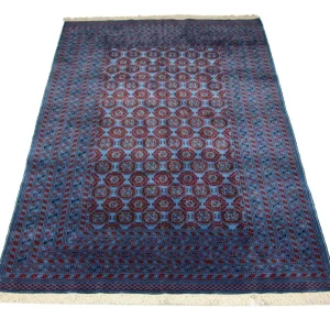 Afghansk teppe - Bukhara - 286 x 198 cm - blå