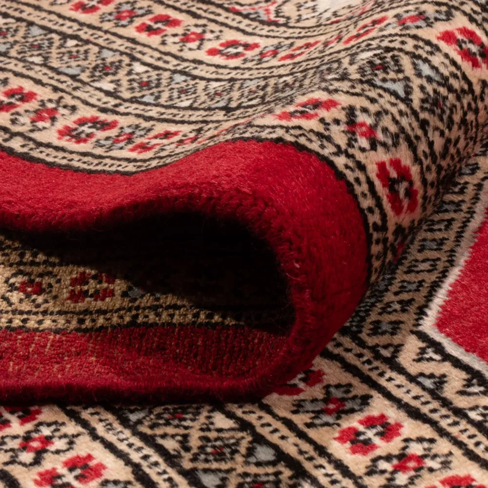 Afghansk teppe - Bukhara - 287 x 220 cm - rød