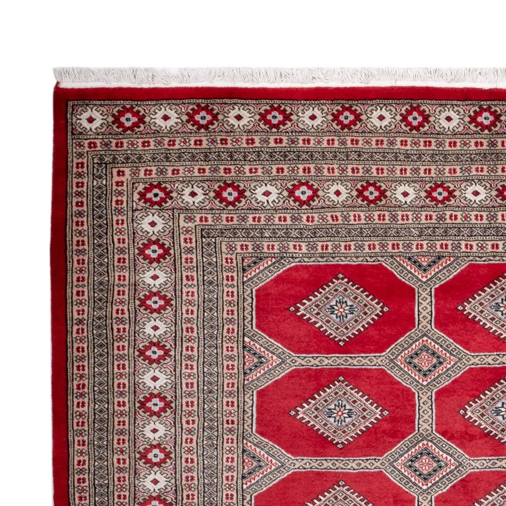 Afghansk teppe - Bukhara - 287 x 220 cm - rød