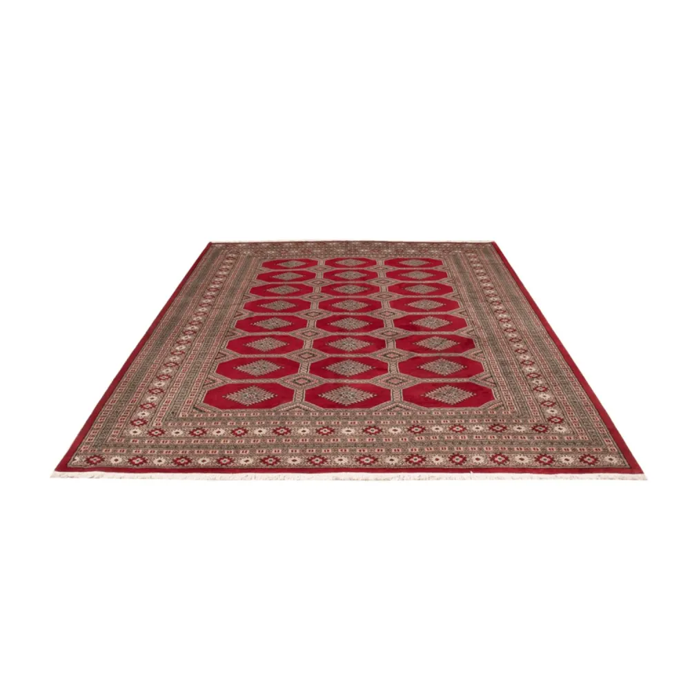 Afghansk teppe - Bukhara - 287 x 220 cm - rød