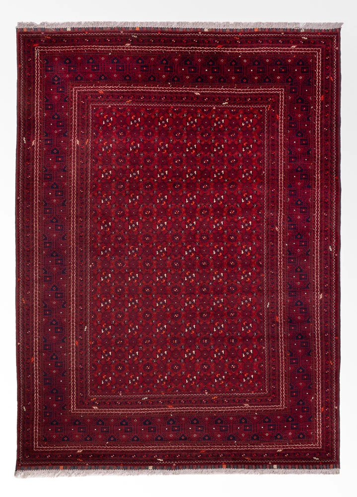 Afghansk teppe - Bukhara - 289 x 208 cm - rød