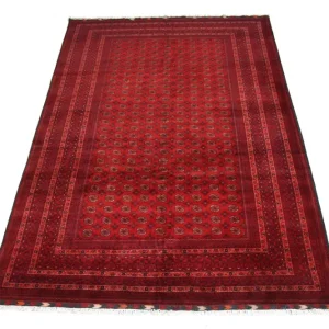 Afghansk teppe - Bukhara - 293 x 192 cm - rød