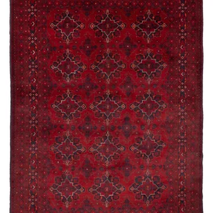 Afghansk teppe - Bukhara - 293 x 194 cm - rød