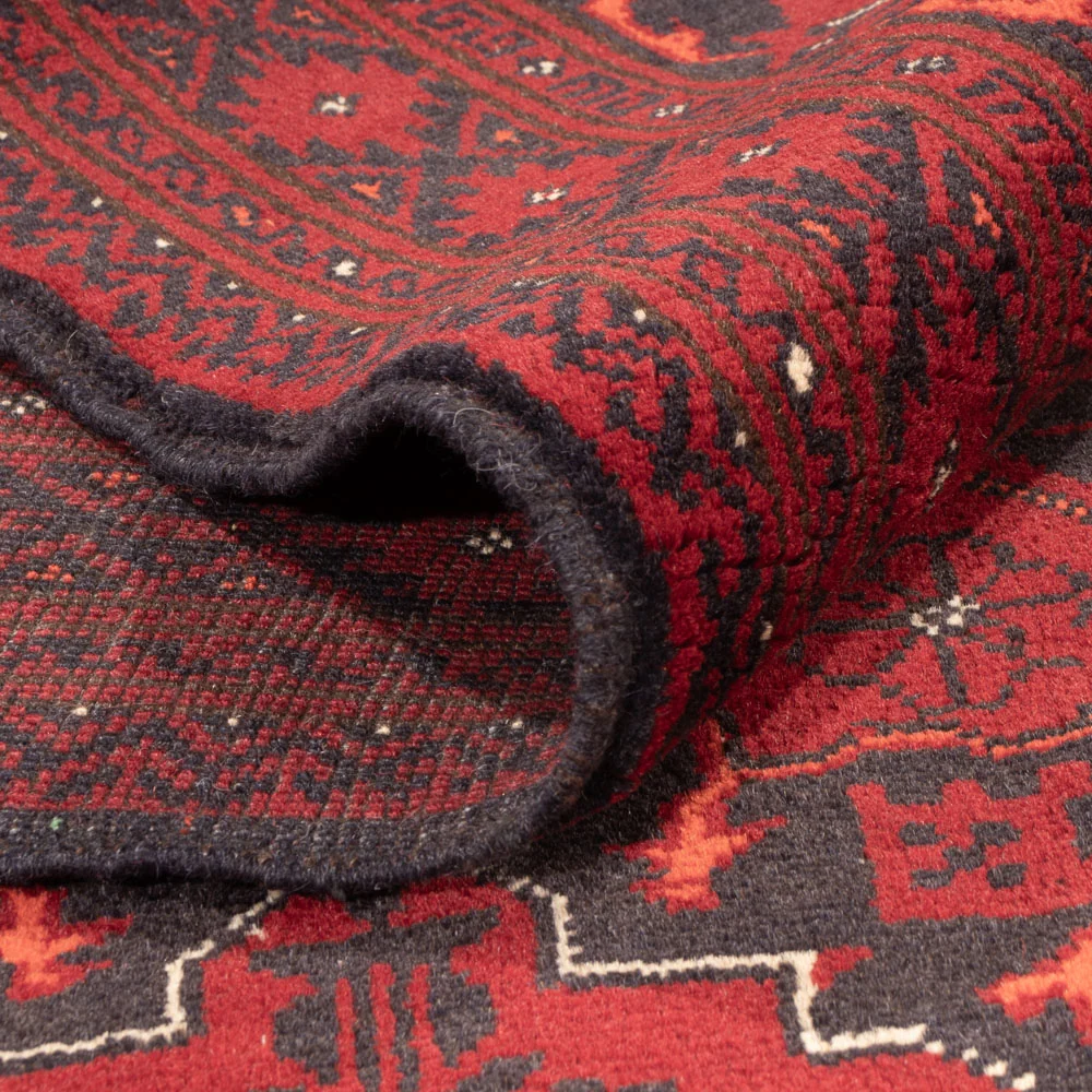Afghansk teppe - Bukhara - 293 x 194 cm - rød
