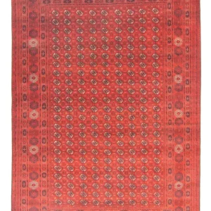 Afghansk teppe - Bukhara - 293 x 196 cm - rød