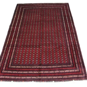 Afghansk teppe - Bukhara - 293 x 196 cm - rød