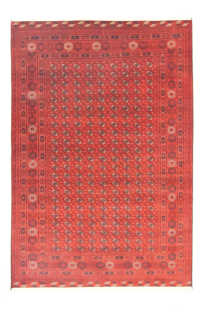 Afghansk teppe - Bukhara - 293 x 196 cm - rød