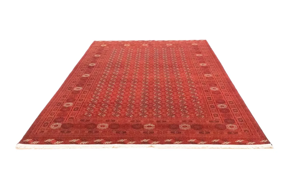 Afghansk teppe - Bukhara - 293 x 196 cm - rød