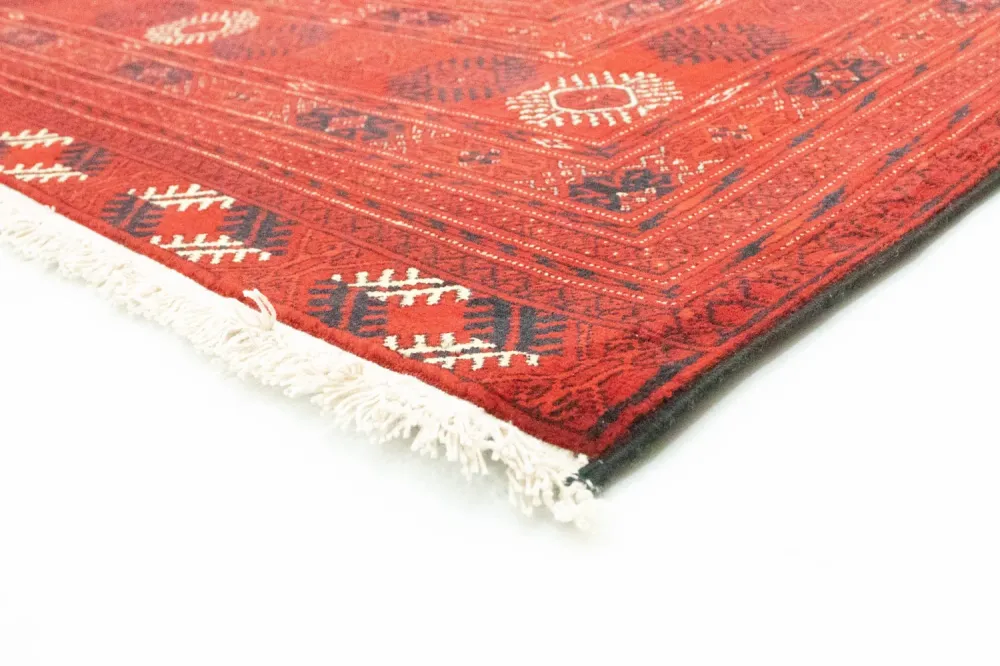 Afghansk teppe - Bukhara - 293 x 203 cm - rød