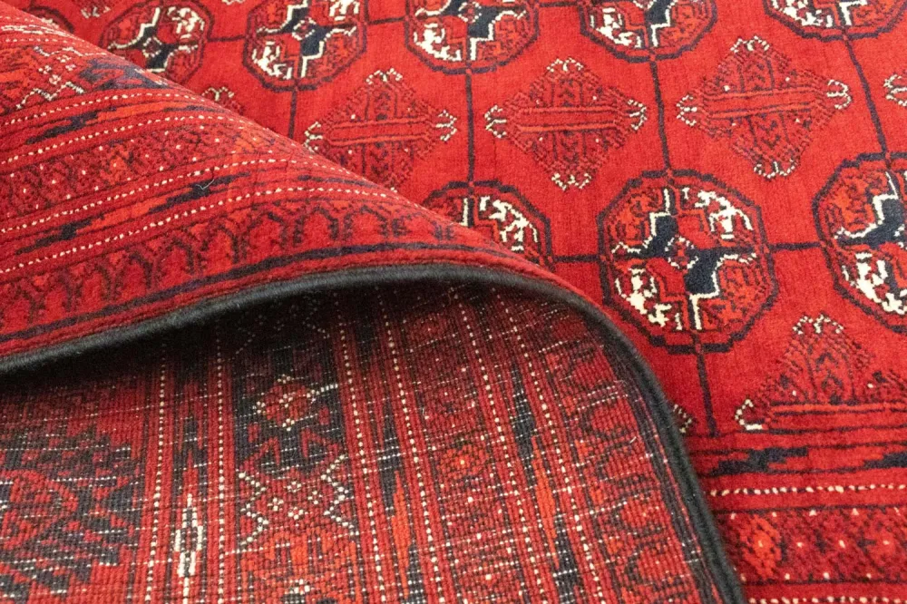 Afghansk teppe - Bukhara - 293 x 203 cm - rød