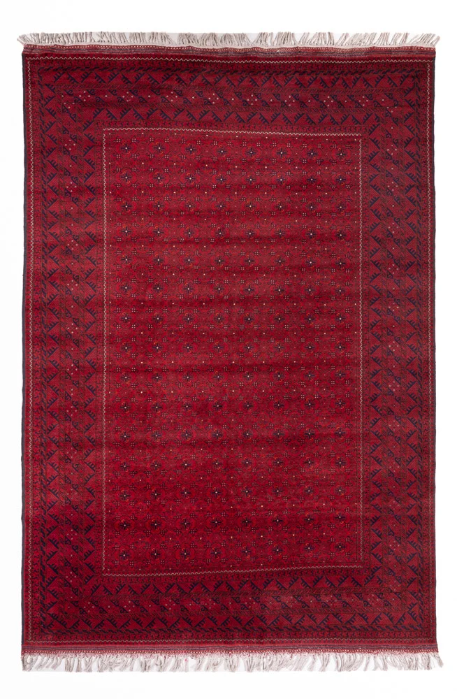 Afghansk teppe - Bukhara - 294 x 195 cm - rød
