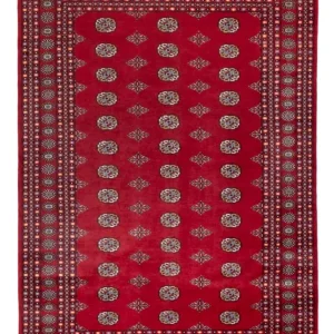 Afghansk teppe - Bukhara - 294 x 198 cm - rød