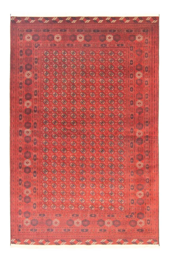 Afghansk teppe - Bukhara - 295 x 192 cm - mørk brun