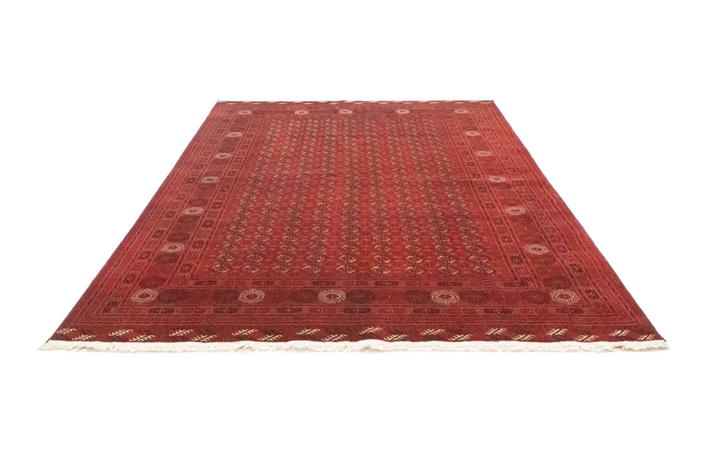 Afghansk teppe - Bukhara - 295 x 192 cm - mørk brun