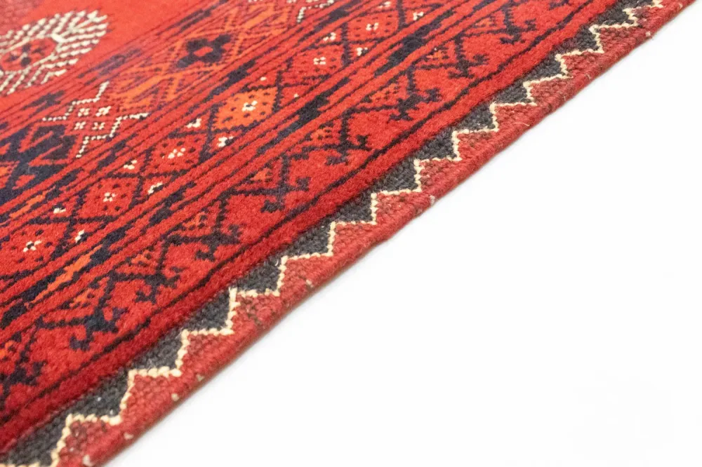 Afghansk teppe - Bukhara - 295 x 199 cm - mørk rød