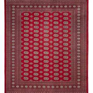 Afghansk teppe - Bukhara - 296 x 250 cm - rød