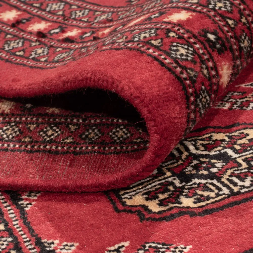 Afghansk teppe - Bukhara - 297 x 220 cm - rød