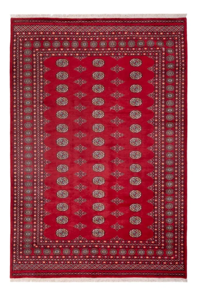 Afghansk teppe - Bukhara - 300 x 201 cm - rød