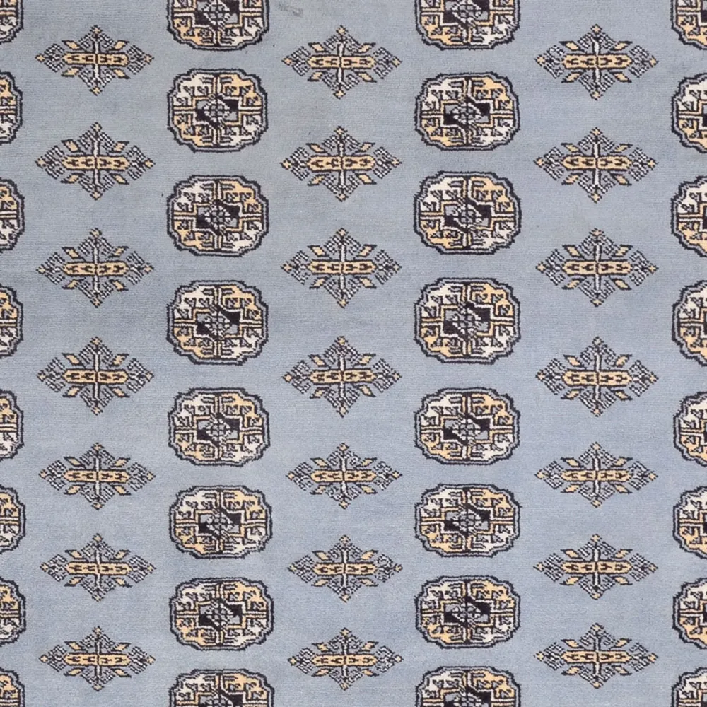 Afghansk teppe - Bukhara - 300 x 204 cm - lysegrå