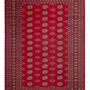 Afghansk teppe - Bukhara - 302 x 200 cm - rød