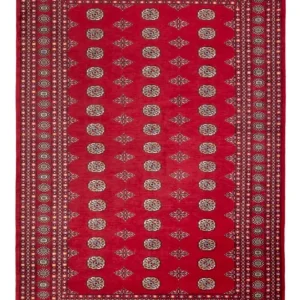 Afghansk teppe - Bukhara - 304 x 206 cm - rød