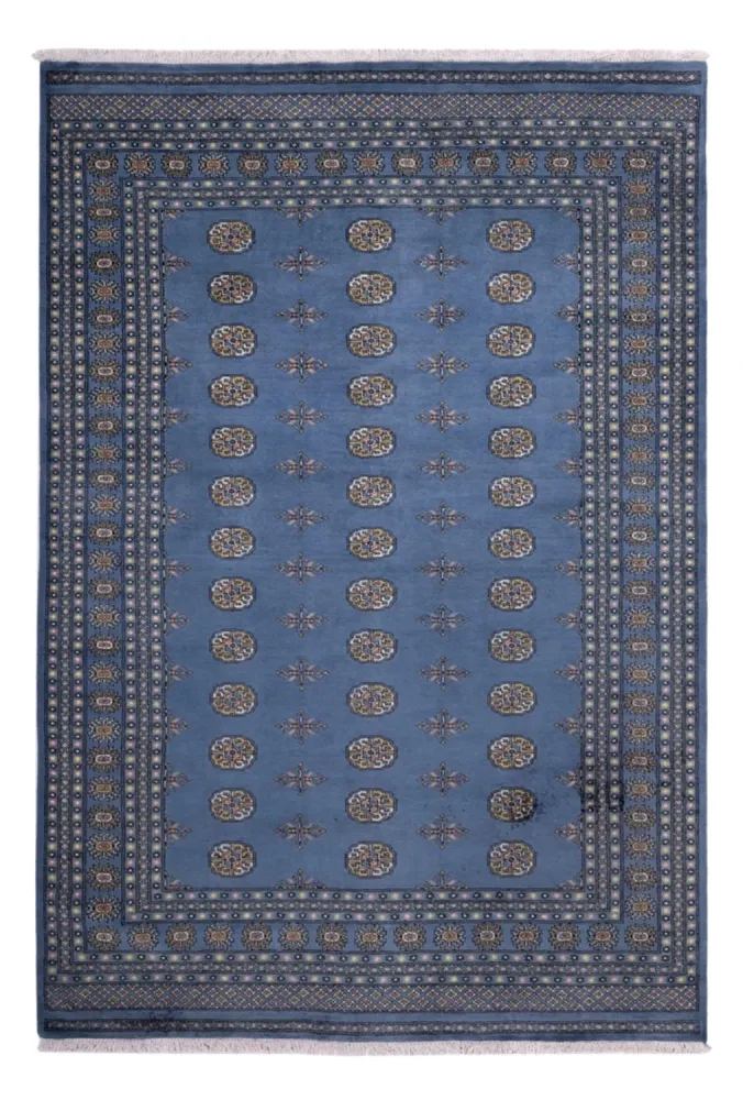 Afghansk teppe - Bukhara - 305 x 203 cm - blå