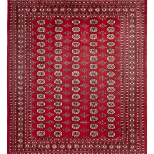 Afghansk teppe - Bukhara - 305 x 244 cm - rød
