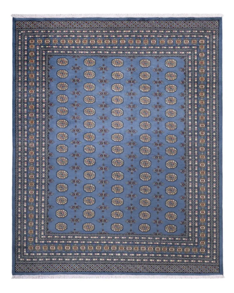 Afghansk teppe - Bukhara - 305 x 249 cm - blå