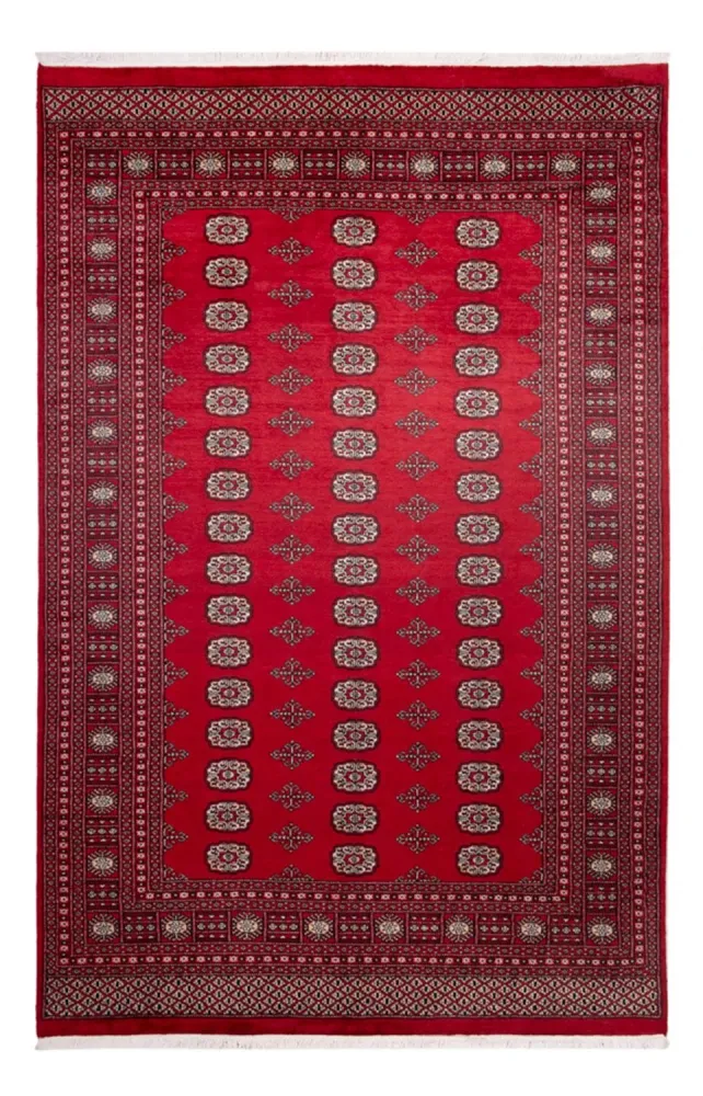 Afghansk teppe - Bukhara - 306 x 197 cm - rød