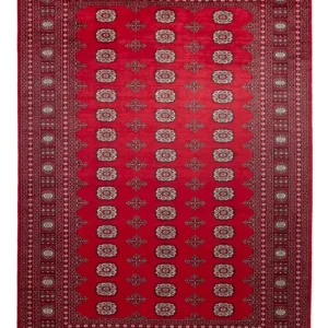 Afghansk teppe - Bukhara - 306 x 197 cm - rød