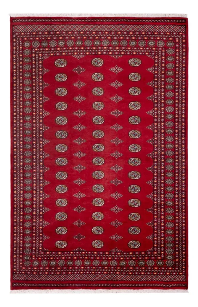 Afghansk teppe - Bukhara - 306 x 202 cm - rød