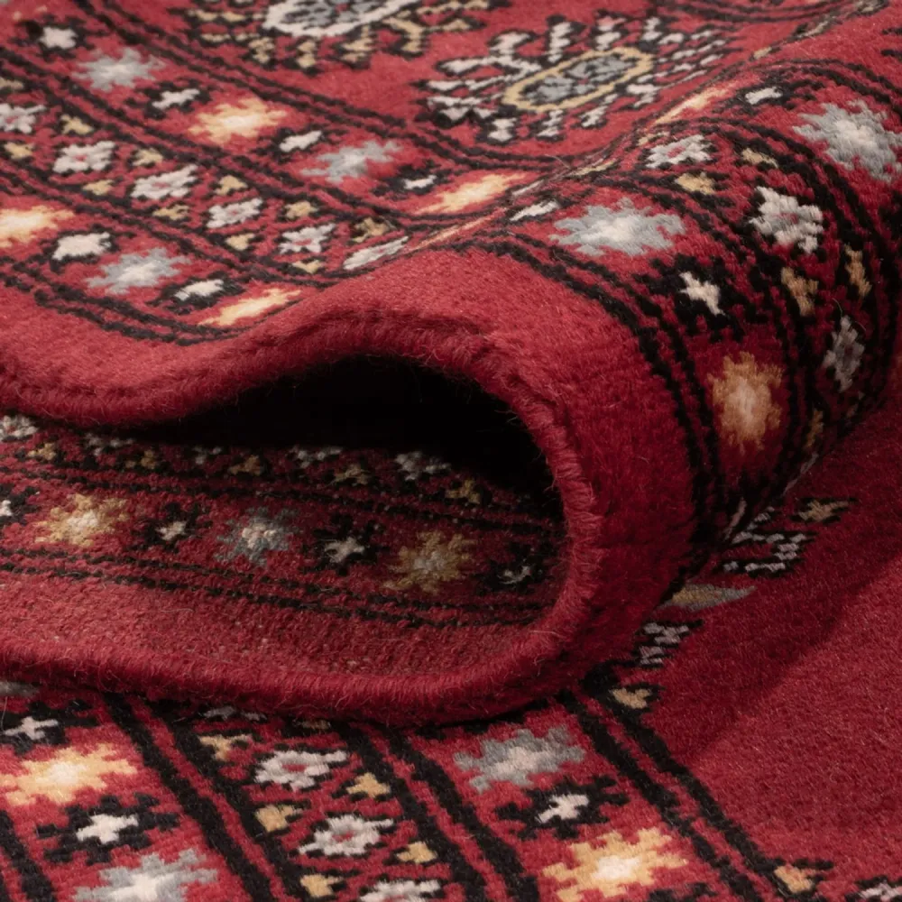 Afghansk teppe - Bukhara - 306 x 202 cm - rød