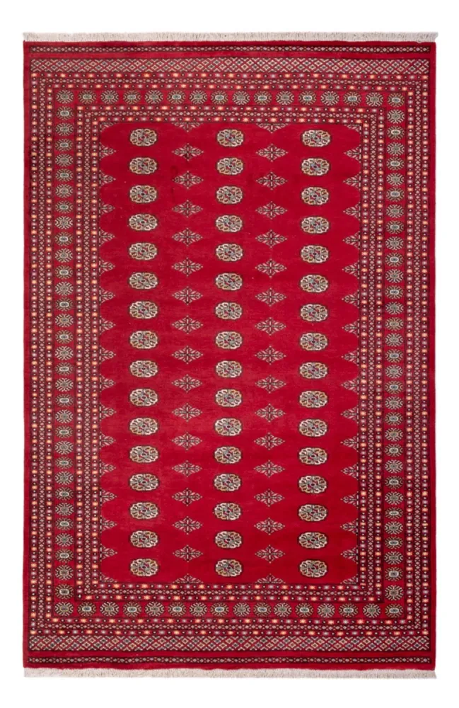 Afghansk teppe - Bukhara - 307 x 201 cm - rød