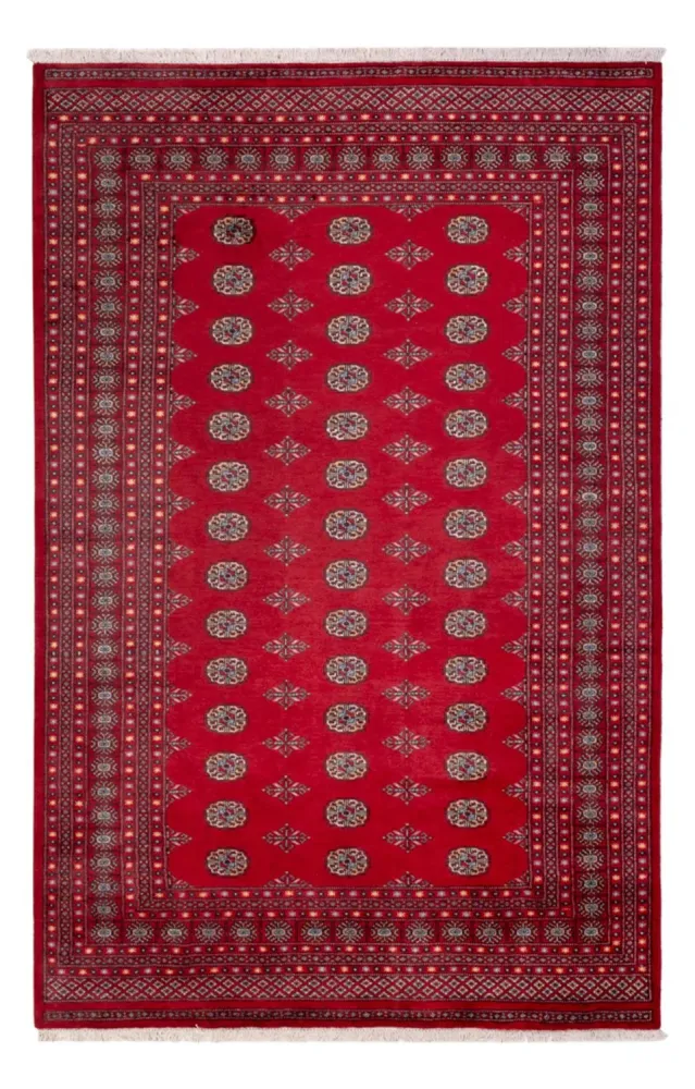Afghansk teppe - Bukhara - 307 x 202 cm - rød