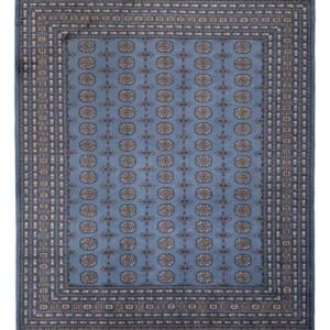 Afghansk teppe - Bukhara - 307 x 250 cm - blå