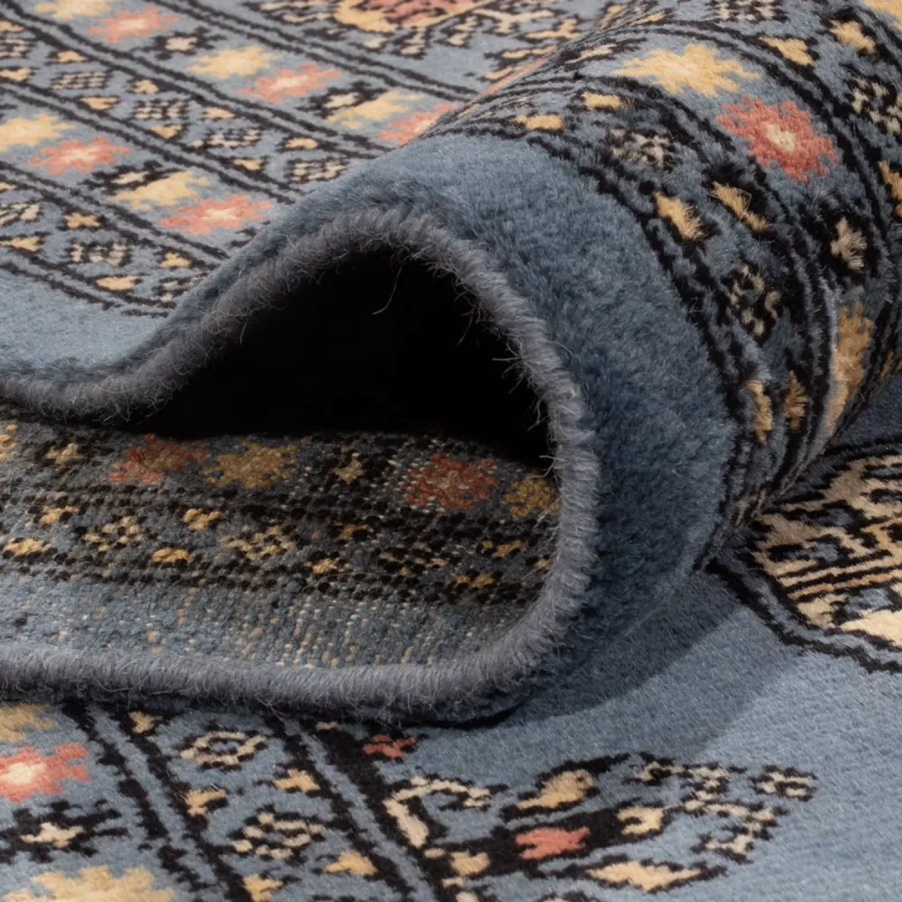 Afghansk teppe - Bukhara - 307 x 250 cm - blå