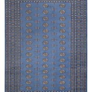 Afghansk teppe - Bukhara - 308 x 206 cm - blå