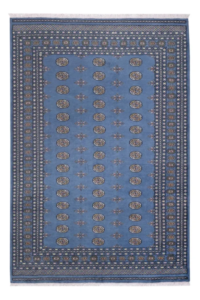 Afghansk teppe - Bukhara - 308 x 206 cm - blå