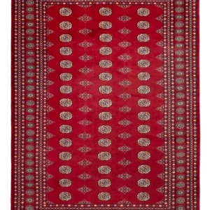 Afghansk teppe - Bukhara - 308 x 207 cm - rød
